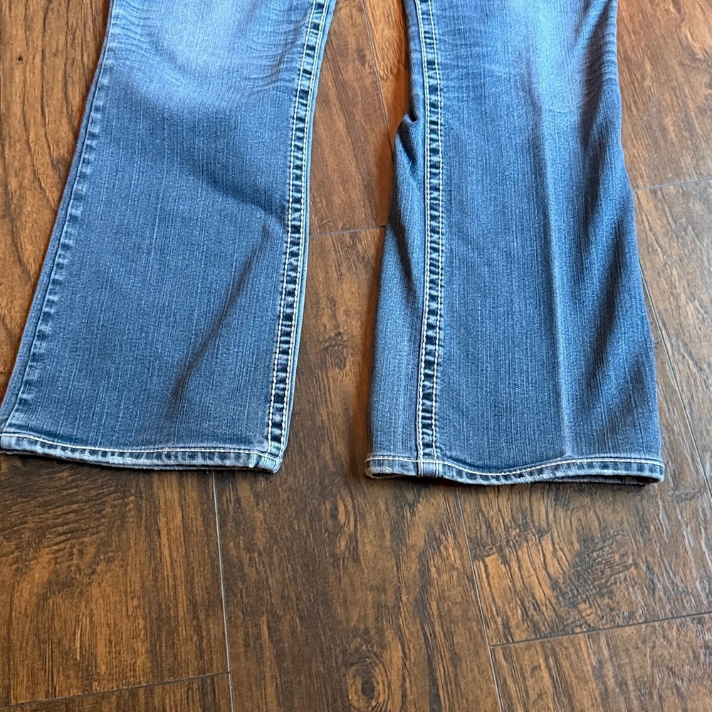 Silver Aiko low rise boot cut jeans waist 37 (J11) - Picture 4 of 10